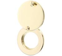 Zerodeko Protezione per Spioncino Porta 16mm in Metallo Antiruggine Copertura Privacy per Casa, Ufficio e Hotel, Accessorio Sicurezza per Appartamenti Contro Sguardi Indiscreti