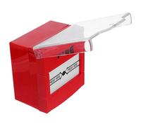 Zerodeko Pulsante di Allarme di Emergenza Antincendio Reset Manuale Interruttore di Fuoco Manuale Rosso Dispositivo di Allarme per Edifici e Uffici Installazione Rapida e Segnalazione