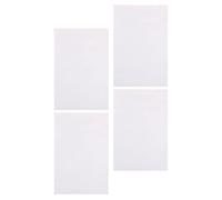 Zerodeko Quaderni Scuola B5 Bianco Carta Protezione Occhi 4 Pezzi Blocchi per Scrivere Superficie Liscia e Resistente Strappi per Esercizi di Matematica
