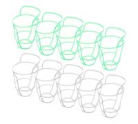 Zerodeko Rete per Bottiglie di Infusione 20 Pezzi in Plastico Leggero Copertura per Flaconi Salini Compatibile con Varie Dimensioni per Uso in Cliniche e Ambienti Domestici
