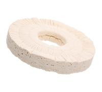 Zerodeko Ruota di Lucidatura Non Tessuto Beige 50mm per Macchina Bordatrice Automatica, Accessorio Pratico e Facile da Usare per Finitura Professionale