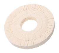 Zerodeko Ruota di Lucidatura Non Tessuto Beige Resistente All'usura Diametro 50mm per Accessori Macchina Bordatrice Automatica Semplice da Installare