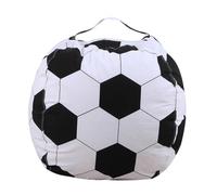 Zerodeko Sacchetto Portaoggetti Per Peluche Fuzzy 21 Posti Poltrona A Sacco Calcio Organizer Per Giocattoli Per Bambini