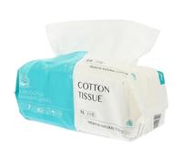 Zerodeko Salviette Struccanti in Cotone 100% per Viso Pratiche Salviette Detergenti Estraibili Adatte a Tutti i Tipi di Pelle per Pulizia Quotidiana e Viaggi