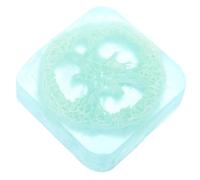 Zerodeko Saponetta di Luffa Esfoliante Fatta a Mano 100g Sapone Rinfrescante per Viso e Corpo Scrub Naturale Delicato per Pulizia Profonda e Uso Quotidiano