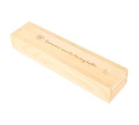 Zerodeko Scatola in Legno con Coperchio Scorrevole Scatola Porta-annuncio Ragazza Elegante Contenitore per Ricordi Preziosi