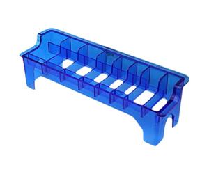 Zerodeko Scatola Organizzatrice per Strumenti da Plastica 8 Scomparti Portautensili per Forbici Elettricità Limitatore Pettini Accessori da Toelettatura