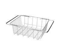 Zerodeko Scolapiatti in Acciaio Inossidabile Design Multi-fori, Estensibile e Facile da Pulire, Portapiatti e Portaoggetti per Lavello in Cucina