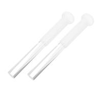 Zerodeko Set 2 Pezzi Bastone per Ciotola Sonora in Acrilico Suono Puro e Originale, Mazzuolo Attrito Migliorato per Yoga e Meditazione