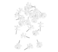 Zerodeko Set 20 Ganci Invisibili per Quadri da Parete in Plastica, Chiodi Antitraccia per Cornici Foto, Facili da Installare e Riutilizzabili, Supporto Robusto per Interni, Soluzione