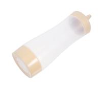 Zerodeko Set 3 Bottiglie Spremi Salse da 350ml in Pp e Pe, Dispenser per Condimenti Antigoccia Facile da Versare, per Bbq e Picnic