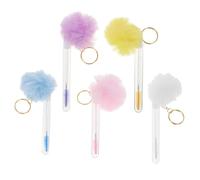 Zerodeko Set 5 Pezzi Spazzole Per Ciglia Coperchio, Applicatori Per Trucco Ciglia Multiuso, Strumenti Per Sopracciglia Per Ragazze, Scovolini Resistenti Per Cura e Arricciatura Quotidiana