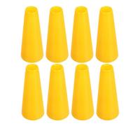 Zerodeko Set 8 Pezzi Tubo di Avvolgimento in Plastica PVC, Bobine a Forma Conica per Gestione Filato, Adatte per Maglieria e Lavori Creativi Architettura di Avvolgimento Avanzata