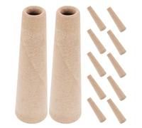 Zerodeko Set da 12 Tubi Avvolgitori di Carta Leggera Conici per Filati, Avvolgitore Manuale per Lana e Gomitoli, Strumento per Avvolgimento Preciso per Maglieria e Artigianato Tessile