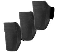 Zerodeko Set da 3 Cinturini Porta Cellulare da Corsa per Gamba Regolabili Custodia Sportiva Antisudore e Pioggia per Smartphone Supporto Elastico per Jogging e Fitness