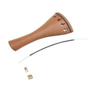 Zerodeko Set di 1 Pezzo Tailpiece per Violino 3/4-4/4 in Plastica Resistente, Facile da Installare e Sostituire, con Corda per Coda Inclusa, Accessorio Durevole per Violino