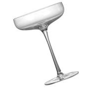 Zerodeko Set di Bicchieri da Cocktail e Design Stabile, per Ufficio e Hotel Fondo Antiscivolo in Vetro Cristallo Eleganti Calici per e Martini Raffinati