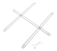 Zerodeko Set di Utensili per Ceramica per Modellare Argilla Altezza e Spessore Misuratore di Spessore in Plastica e Metallo, Righello Multifunzione per Misurare Diametro
