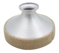Zerodeko Silenziatore per Sax Soprano in Lega di Alluminio Khaki, Riduce Suono e Smorza Volume per Pratica Silenziosa e Controllo del Timbro