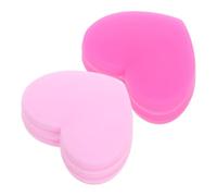 Zerodeko Smorzatori Antivibranti per Racchette da Tennis a Forma di Cuore in Silicone, Set da 4 Pezzi Color Rosa Fluorescente, Ammortizzatori per Controllo Vibrazioni per Giocatori