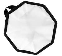 Zerodeko Softbox per Flash Fotocamera 30cm Ottagonale Leggero e Materiale in Ferro, Copertura Riflettente per Illuminazione Video e Accessorio Fotografico Stabile e Portatile