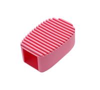 Zerodeko Spazzola in Silicone Per Lavare i Vestiti Asse Da Lavare Portatile Spazzola Per Strofinare Pulisci Spazzole Design Cavo Spine Facile Da Applicare Per Colletti Polsini Calzini