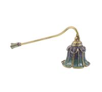 Zerodeko Spegnicandele in Metallo a Forma di Campanella Design Ergonomico Portatile, Accessorio Vintage per Stoppini di Candele, per Uso Domestico e Hotel