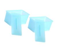 Zerodeko Stampo fare Sushi Rettangolare 2 Pezzi in Abs e Pp, Utensile da Cucina per Preparare Polpette di Riso, per Cucinare a Casa o Pranzi in Famiglia