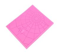 Zerodeko Stampo in Silicone per Decorazioni Halloween Motivo Ragnatela e Ragno, Resistente e Facile da Sformare, per Dolci e Biscotti Fai da Te Colore Casuale