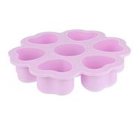 Zerodeko Stampo per Ghiaccio in Silicone Forma di Cuore Porpora, Facile da Sformare e Pulire, per Uso Domestico e Pasticcerie Professionali