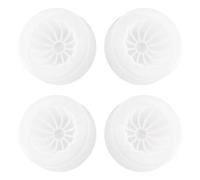 Zerodeko Stampo per Panini al Vapore in Pp Bianco 4 Pezzi per Preparare Baozi e Gnocchi, Attrezzo da Cucina per Modellare Impasti per Cottura e Preparazioni Casalinghe