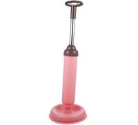 Zerodeko Stantuffo a Ventosa per Fognature in PVC e Acciaio Inox, Strumento Disotturante Compatto per Bagno, Cucina e Lavandini, Accessorio per Pulizia Scarichi e Risoluzione Intasamenti