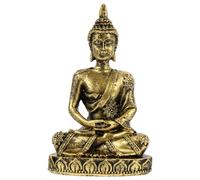 Zerodeko Statua Decorativa Buddha in Bronzo Oro per Interno, Ornamento Creativo e Ornamentale per Ristorante e Hotel