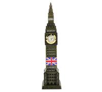 Zerodeko Statua Vintage della Big Tower di Londra - Figurina da Collezione per Larredamento della Casa
