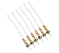 Zerodeko Stoppini in Cotone per Lampade a Olio con Lega 6 Pezzi per Cerimonie Diverse e Riti Uso Facile Compatibili con Cherosene