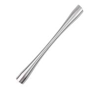 Zerodeko Strumenti da Bar Miscelatore per Cocktail in Acciaio Inossidabile Manico, Pestello per Cocktail Estremità Piatta Anti-Corrosione, per Frantumare Ghiaccio e Frutta in Bar e Cucina