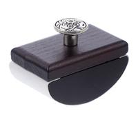 Zerodeko Strumento Assorbente Inchiostro per Penna Stilografica in Legno Supporto a Dondolo, Carta Assorbente per Calligrafia e Timbro, Sottomano Rocker per Ufficio e Studio