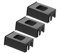 Zerodeko Supporto Batteria in Plastica per Chitarra Acustica Eq7545R Custodia Vano Batteria 3 Pezzi Coperchio Sostituzione Rapida e Protezione da Cortocircuito per Pickup Chitarra