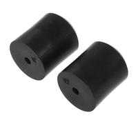 Zerodeko Supporto da Parete per Porta Snowboard 2 Pezzi, Espositore Verticale per Sci e Skateboard, Design Compatto in Gomma Resistente per Deposito in Casa, Garage e Stazioni Sciistiche