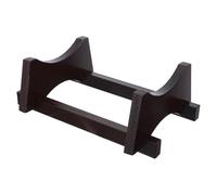 Zerodeko Supporto in Legno per Botte di Vino da 3l Design Rustico Elegante, Stabile e Facile da Montare, per Dispenser di Bevande in Casa o Zona Living