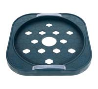 Zerodeko Supporto Mobile per Bombola di Gas Ruote, Vassoio Porta-bombola in Materiale Spesso Elevata Capacità di Carico, Base Rotonda per Serbatoio Gas per Cucina e Stoccaggio Facile