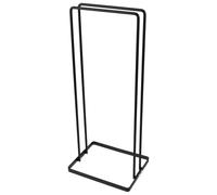 Zerodeko Supporto per Grucce in Ferro Nero 40cm, Organizzatore Appendiabiti Smontabile per Armadi e Casa, Massimizza lo Spazio con Moderno e Funzionale