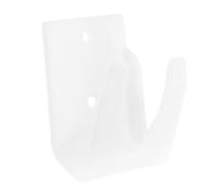Zerodeko Supporto per Lettore Barcode da Parete in Plastica Bianca, Facile da Installare, Compatibile la Maggior Parte degli Scanner Portatili