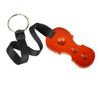 Zerodeko Supporto per Perno Terminale Violoncello in Legno Antigraffio 3 Fori Regolabili Poggia Ancora Antiscivolo Tracolla Nylon Regolabile per Protezione Pavimento e Stabilità Durante