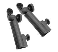 Zerodeko Supporto Portaombrello da Golf Regolabile 180° in Plastica Morsetto per Carrelli da Golf Clip Stabile per Passeggini e Sedie da Spiaggia Accessorio Leggero e Portatile per