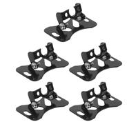 Zerodeko Supporto Telecamera Posteriore in Metallo 5 Pezzi Staffa per Targa Auto Regolabile, Base di Montaggio Resistente per Videocamere di Retromarcia, Installazione Semplice per Auto