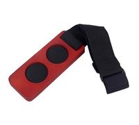 Zerodeko Tappetino Antiscivolo Supporto per Perno per Violoncello in Legno e Tessuto Oxford Protezione Pavimento, per Musicisti di Violoncello