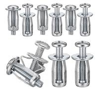 Zerodeko Tasselli ad Espansione per Porta Cava 10 Pezzi in Acciaio Inox con Effetto di Diffusione Forte per Fissaggio di Lastre di Plastica Cave e Lastre di Ferro