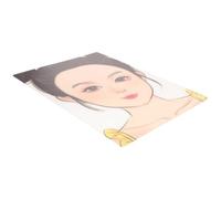 Zerodeko Tavola per Esercitazioni di Pittura del Viso Riutilizzabile in Plastica per Pratica di Trucco e Adulti Modelli di Disegno Sensoriale Facile da Pulire per Sviluppo delle capacità