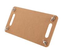 Zerodeko Tavola per Impastare Argilla con Manico Integrato, Portatile | Legno Color Cachi, Uso Versatile per Ceramica e Modellazione, Adatta a Principianti e Appassionati, All'aperto